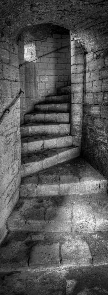 Medieval Staircase - Castle Rising | Wayne Dibble Photography